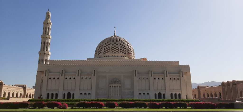 The big mosque of Muscat, Oman