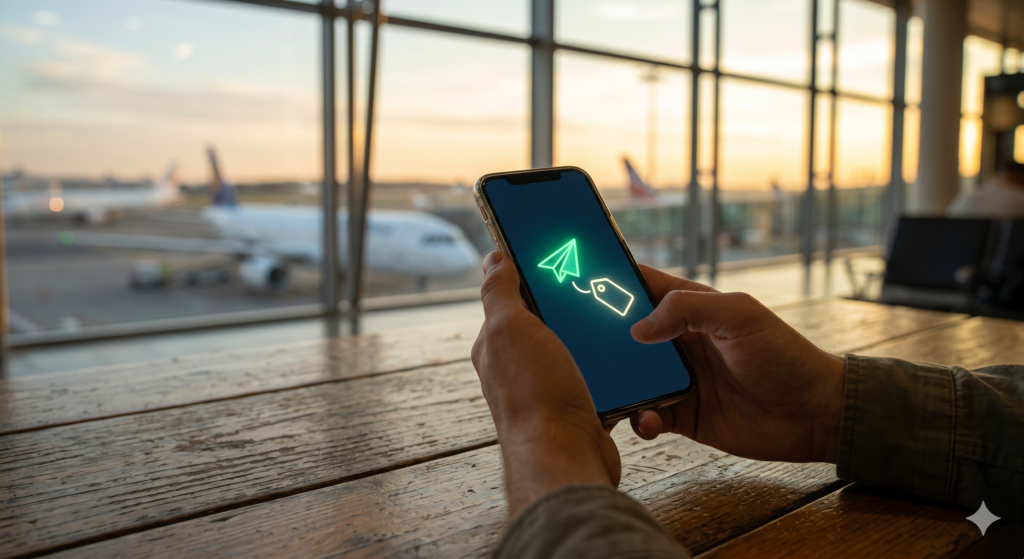 Booking flight with Kiwi
